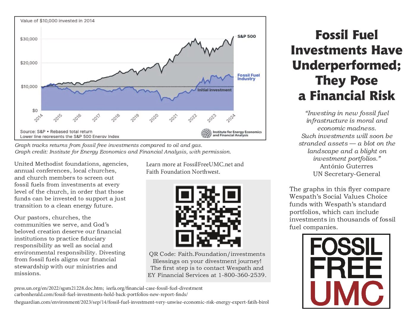 Fossil Free Graphs Brochure